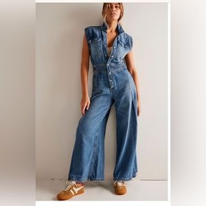 Brand new Free People CRVY Badlands Coverall